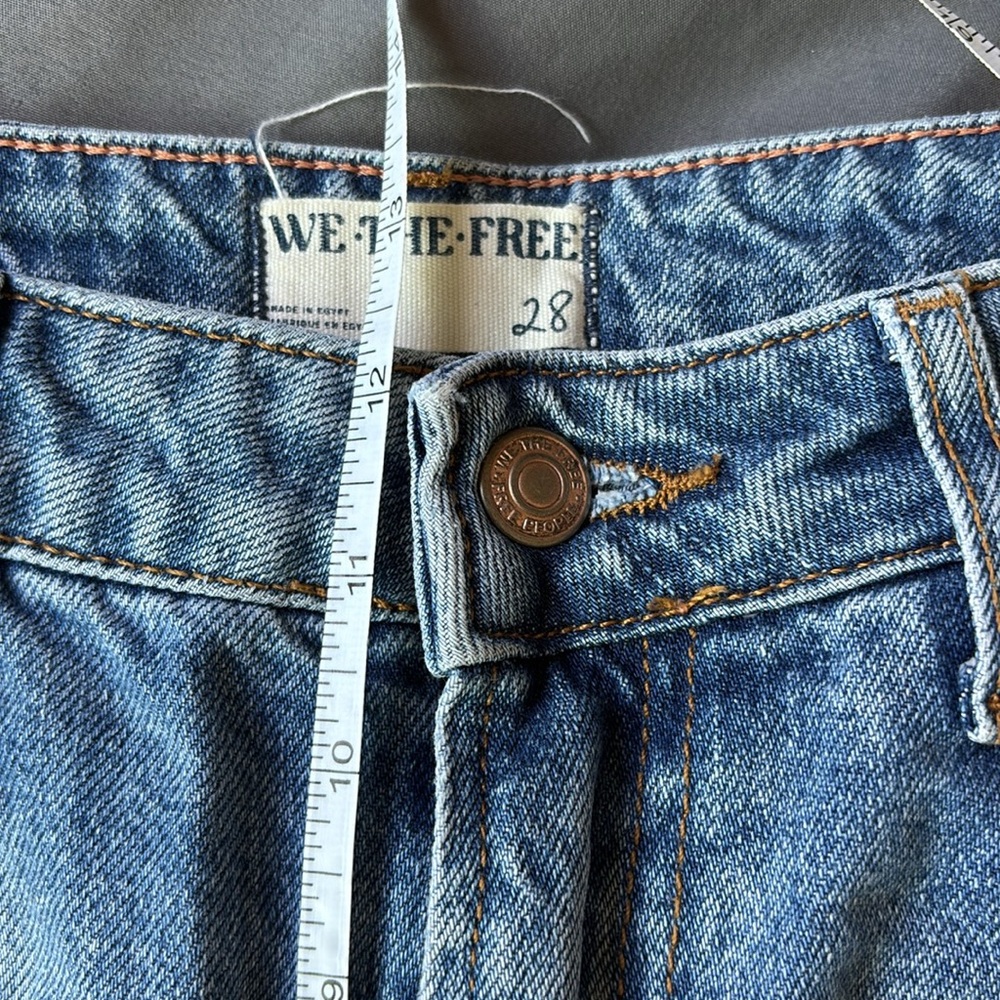 We the free Pacifica Straight-Leg Jeans Mid Blue - Picture 13 of 14